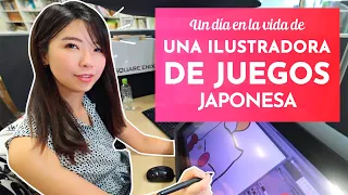 Un día en la vida de una ilustradora de videojuegos en Japón