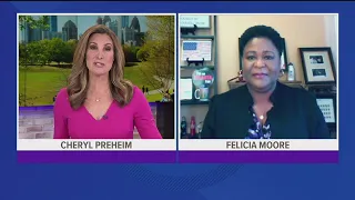 Atlanta crime: City Council president, mayoral candidate Felicia Moore addresses concerns - full int