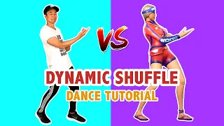 DYNAMIC SHUFFLE (REAL LIFE) | DANCE TUTORIAL
