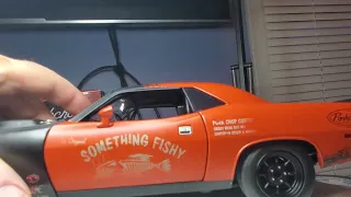 ACME 1 18 scale 1970 Plymouth HEMI cuda Porkshop