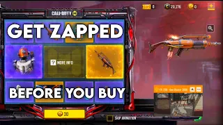 BEFORE YOU BUY GET ZAPPED LUCKY DRAW WITH LEGENDARY FR 556 AND ETHAN FLUX CODM SEASON 11 COD MOBILE