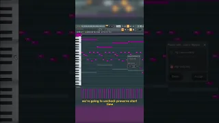 How To Flip Your Melodies In FL STUDIO #shorts #flstudio