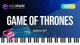Let's just Follow the Vibe - Game of Thrones, Drama OST Piano Tutorials & Sheet Music