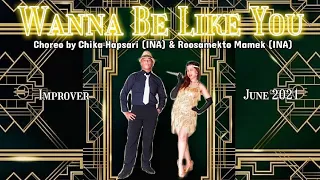 WANNA BE LIKE YOU - Swing City - Line Dance | Demo by Chika Hapsari & Roosamekto Mamek | (June 2021)