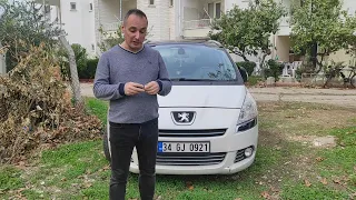 Peugeot 2011 Model 5008 1.6 HDI Tanıtım Part1