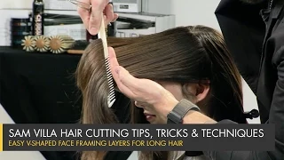The Secret to Long Hair Transformation: Perfect Face Framing Layers