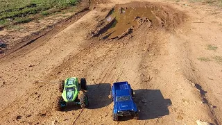 RC Car Maisto VS Fy 002 in the mud Part 1