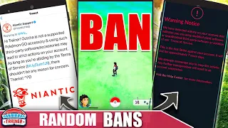 THIS CAN'T HAPPEN! NIANTIC *BAN ERRORS* WITH NO REASON - TOS | Pokémon GO