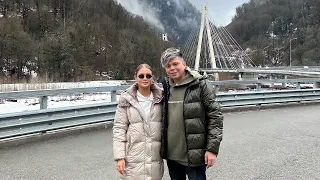 Радик Юльякшин и Инзиля Юльякшина в Сочи