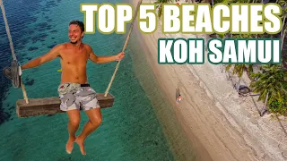 TOP 5 BEACHES🏝🇹🇭 | KOH SAMUI, THAILAND