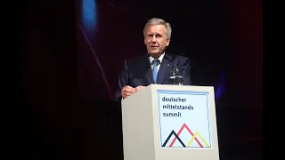 Laudatio von Christian Wulff auf dem 6. Deutschen Mittelstands-Summit