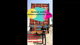 Shipping container specifications - markings & identification - Urdu-Hindi-SCM