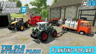 Harvesting & cutting beets, planting poplars, spraying slurry | The Old Stream Farm | FS 22 | ep #30