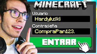 HE HACKEADO la CUENTA de MINECRAFT de MI AMIGO...