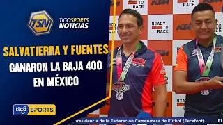 'Chavo’ Salvatierra ganó la baja 400 en México. Mientras que Fabricio Fuentes fue el segundo.