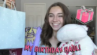 MY BIRTHDAY HAUL REVEAL! | Kayla Davis