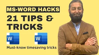 Top 21 Tips and Tricks in MS-Word | Every Word User Should Know These