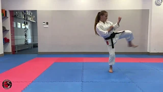 Karate - Egzamin 7 kyu (pas pomarańczowy)