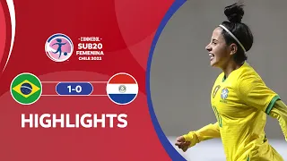 CONMEBOL Sub20 FEM 2022 | Brasil 1-0 Paraguay | HIGHLIGHTS