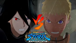 Hokage Naruto VS Adult Sasuke (Full Boss Fight) Naruto x Boruto Ultimate Ninja Storm Connections