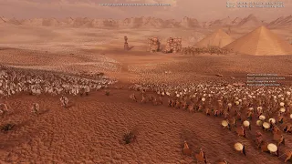 350,000 Spartans vs 1 million Egyptian Spearmen Ultimate Epic Battle Simulator 2