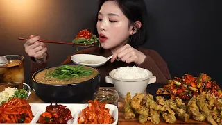 ENG SUB)Chueotang Boiled Mudfish Soup And Deep Fried Mudfish Mukbang ASMR Real Sound Eating Show