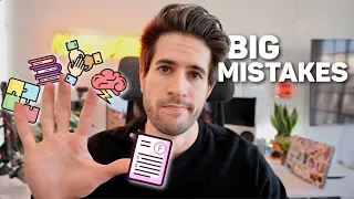 My 5 BIGGEST Studying Mistakes (and what I learned from them)