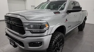 2021 RAM 2500 LARAMIE NIGHT BILLET SILVER DIESEL 4K WALKAROUND 13794Z SOLD!