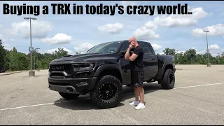 The Absurd Price I Paid For My Ram TRX.. (First Vehicle I Paid "Over" For)