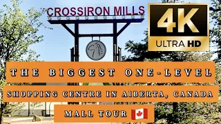 CROSSIRON MILLS || BIGGEST ONE-LEVEL OUTLET SHOPPING CENTRE CALGARY, ALBERTA, CANADA [ MALL TOUR ]