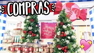 COMPRAS NAVIDEÑAS + DETRÁS DE ESCENA!!🛍🎁🎄 VLOGMAS DÍA 3