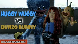 Huggy Wuggy VS Bunzo Bunny.  / Short film "Beastbuster" / Poppy PlayTime Chapter 3