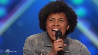 48 Americas Got Talent 2016 Jayna Brown 14 Y O  Sings a Classic Full Audition Clip S11E04