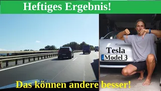 Klimaanlage im Tesla ein Stromfresser❓ 🤔 Testfahrt Verbrauch mit und ohne Klimaanlage Model 3!