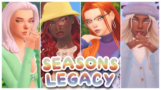 🌸☀️NEW SEASONS LEGACY🍁❄️ || The Sims 4