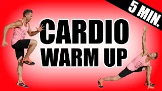 5 MINUTE WARM UP CARDIO WORKOUT | Dynamic Warm Up Before Your Cardio Workout, Running, HIIT, Weights