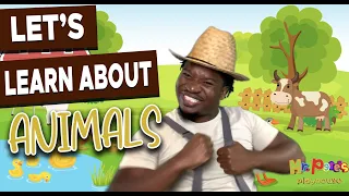 Learn about Animals for kids| Animal songs for kids| Old Mcdonald songs for kids| farm animals kids