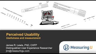 TorCHI | Perceived usability: Usefulness and measurement of this construct | Jim Lewis