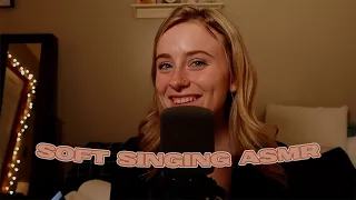 Soft Singing ASMR (singing, whispers, and hand movements) | Audra Miller