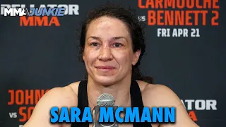 Sara McMann Ready for Featherweight to Move Forward Absent Cyborg if She's Stalling | Bellator 294