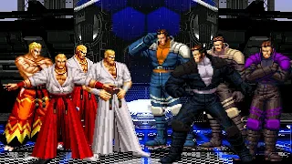 [KOF Mugen] Memorial | Geese Howard vs Maxima [ 4vs4 ]