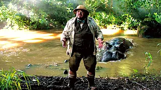 Jumanji: Welcome to the Jungle (2017) - Hippo Attack Scene - Movie CLIP HD