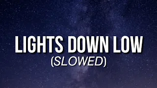 Bei Maejor - Lights Down Low (Slowed + Lyrics) "Give it to me daddy, that's what she keeps screamin"