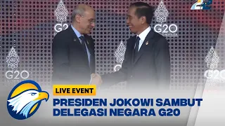 Presiden Jokowi Sambut Delegasi Negara G20