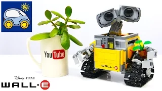 Зачем Илья и папа открыли ПОДАРОК для мамы с Lego Ideas WALL-E 21303?