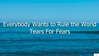 Everybody Wants To Rule The World - Tears For Fears (Subtitulada en Inglés y en Español)