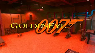 Goldeneye 007 - Facility Escape Remake - Blow the Gas Tanks! (2021 Update)