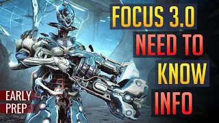 Warframe | FOCUS 3.0: NEED TO KNOW Tips & Tricks & Synergies (READ PINNED)