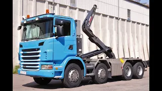 Scania G420 Abrollkipper/hook-lift truck