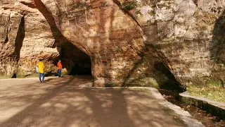 Sigulda, Gutmana cave. Пещера Гутманя.